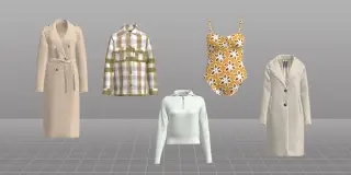 デジタル化された服のデザイン-STYLE 3 D