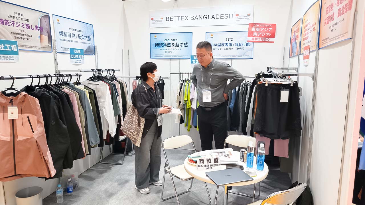 BETTEX、性能重視のテキスタイルを「Fashion World Tokyo」で披露