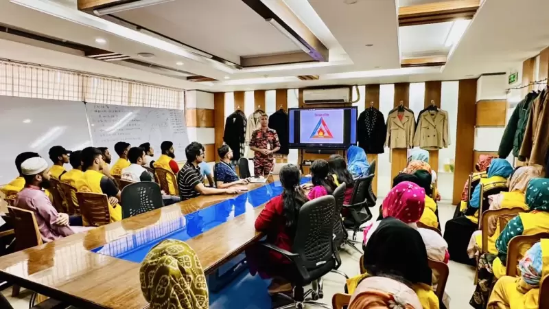 BETTEXバングラデシュ工場で緊急訓練